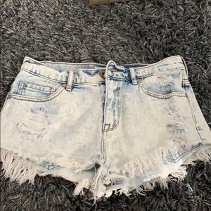 Jean shorts